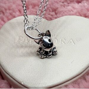 Bull Terrier Dog Pandora Charm